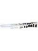 Aeroflow Billet EFI Fuel Rails Polished For Nissan RB26