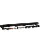 Aeroflow Billet EFI Fuel Rails Blue For Nissan RB30