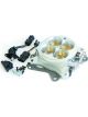 Aeroflow Billet 4 Barrel 1375cfm Throttle Body For 4150/4500 Flange
