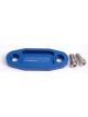 Aeroflow Billet Fuel Pump Block-Off Plate Blue For Ford 302-351C