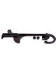 Aeroflow Billet Throttle Cable Bracket 4150 Style Black