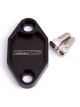 Aeroflow Billet Fuel Pump Block-Off Plate Black For Holden V8
