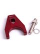 Aeroflow Billet Distributor Hold Down Clamp Red For SB Chevy