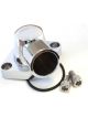Aeroflow Thermostat Housing Chrome For SB, BB Chevy Swivel