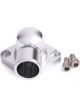 Aeroflow Thermostat Housing Silver For SB,BB Chevy Swivel