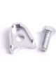 Aeroflow Billet Distributor Hold Down Clamp Silver For Ford 289-351W  AF64-2035S