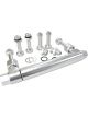 Aeroflow Adjustable Billet Fuel Log Silver