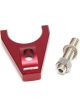 Aeroflow Billet Distributor Hold Down Clamp Red For Holden & V8