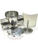 Aeroflow Billet Radiator Filter / Filler Polished