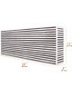 Mishimoto Universal Air-to-Air Intercooler Core 26in / 12in / 4in