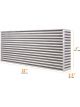Mishimoto Universal Air-to-Air Intercooler Core 22in / 6in / 3.5in