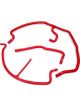 Mishimoto For 09-14 Chevy Corvette Red Silicone Ancillary H…
