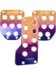 NRG Aluminum Sport Pedal M/T Purple/Titanium Fade