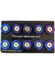 NRG M-Style Fender Washer Kit TI Series M6 Bolts For Plastic TI Brn W…