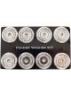 NRG M Style Fender Washer Kit TI Series M6 Bolts For Metal Silver Was…