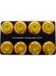 NRG Fender Washer Kit w/Color Matched M8 Bolt Rivets For Plastic Rose…