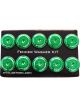 NRG Fender Washer Kit w/Color Matched M6 Bolt Rivets For Plastic Gree…