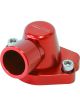 Aeroflow Thermostat Housing Red For Holden V8, No Heater Outlet