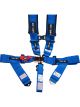 NRG SFI 16.1 5PT 3in. Seat Belt Harness / Latch Link Blue