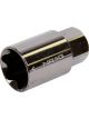 NRG Lug Nut Lock Key Socket Black Chrome 17Mm Spare For Use w/LN / L40