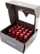 NRG 700 Series M12 X 1.5 Steel Lug Nut w/Dust Cap Cover Set 21 P…