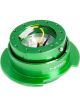 NRG Quick Release Kit Gen 2.5 Green Body / Titanium Chrome Ring