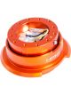 NRG Quick Release Kit Gen 2.8 Orange Body / Titanium Chrome Ring