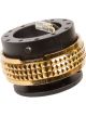 NRG Quick Release Kit Pyramid Edition Black Body / Chrome Gold Py