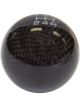 NRG Universal Ball Style Shift Knob No Logo Black Carbon Fiber 5 Sp…