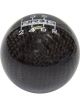 NRG Universal Ball Style Shift Knob Black Carbon Fiber 6 Speed Patt…