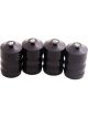 NRG Aluminum Sport Style Valve Stem Cap Black
