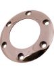 NRG Steering Wheel Horn Button Ring Black Chrome