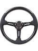 NRG Carbon Fiber Steering Wheel 350mm / 1.5in. Deep Leather Trim w/…