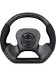 NRG Carbon Fiber Steering Wheel 320mm CF Center Plate & Two-Tone Carb…