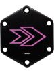 NRG Horn Button Delete Arrow Engraved Purple