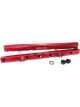 Aeroflow Billet EFI Fuel Rails Red For Ford 5.0L EFI V8