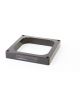 Aeroflow 1 Inch Open High Velocity Carburettor Spacer Black