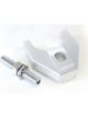 Aeroflow Billet Distributor Hold Down Clamp Silver For Ford 302-351C  AF64-2093S