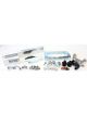 Aeroflow Billet EFI Fuel Rails Polished For Mazda 13B 6, 7 & 8