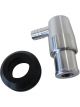 Aeroflow Billet PCV Valve With 3/8 Inch Barb Polished