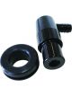 Aeroflow Billet PCV Valve With 3/8 Inch Barb Black