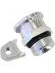 Aeroflow Fuel Pressure Regulator Adapter Silver For Holden V8 EFI