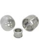Aeroflow Gilmer Drive Kit Silver For Chev V8 - Long Water Pump