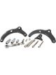 Aeroflow Aluminium Alternator Bracket Suit Big Block Chevy Black