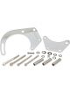 Aeroflow Low Mount Alternator Bracket Chrome With Short Water Pump