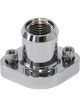Aeroflow Billet Top Water Housing Chrome For Nissan/Holden RB30