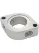 Aeroflow Water Neck Spacer Silver For SB Chev x2 -8 ORB Aux Ports