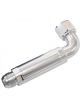 Aeroflow 90 Degree Inline Scavenge Filter -12AN Silver