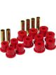 Prothane For 88-98 GM 2/4wd Rear Spring & Shackle Bushings Red