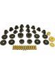 Prothane For 67-72 Chevy K10 Blazer Body Mount Kit Black
